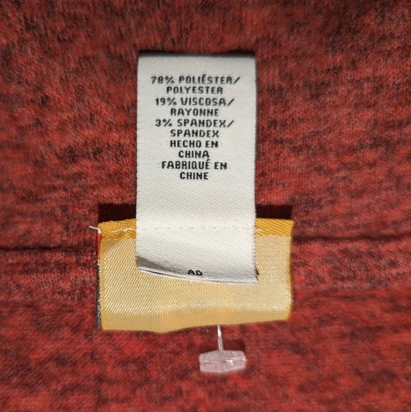 NWT Ruby Rd Fireside Fleece Cozy Cowl Neck Sweater Soft Warm & Fuzzy HOLIDAY - Picture 6 of 10